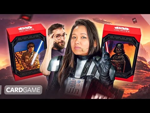 Comment Jouer à Star Wars Unlimited ? - Starter Luke Skywalker vs Dark Vador